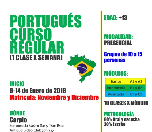 Afiche curso Carpio