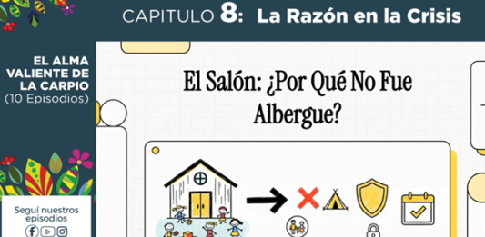 ¿Por qué el salón de SIFAIS no se utilizó como albergue durante la emergencia?